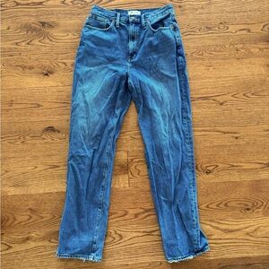 Madewell baggy straight